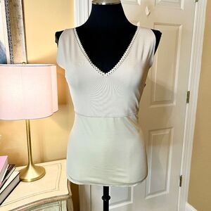 NWOT Spanx Shaping Shapewear V-Neck Top Tank in Nude Size 3X